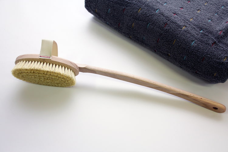 Rival Badebürste Aus Buche Mit Naturborsten – Klassische Massagebürste Für Die Haut