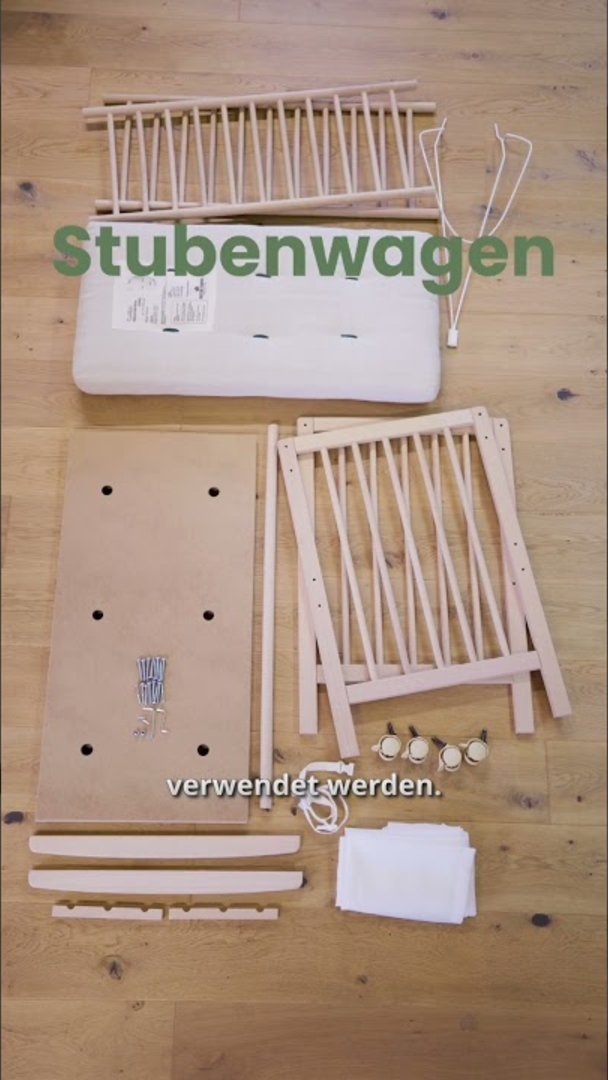 Leihwiege detailliert