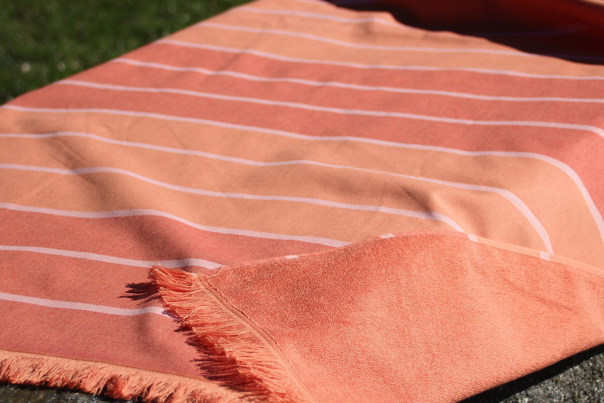 Strandtuch "Feldaist" orange