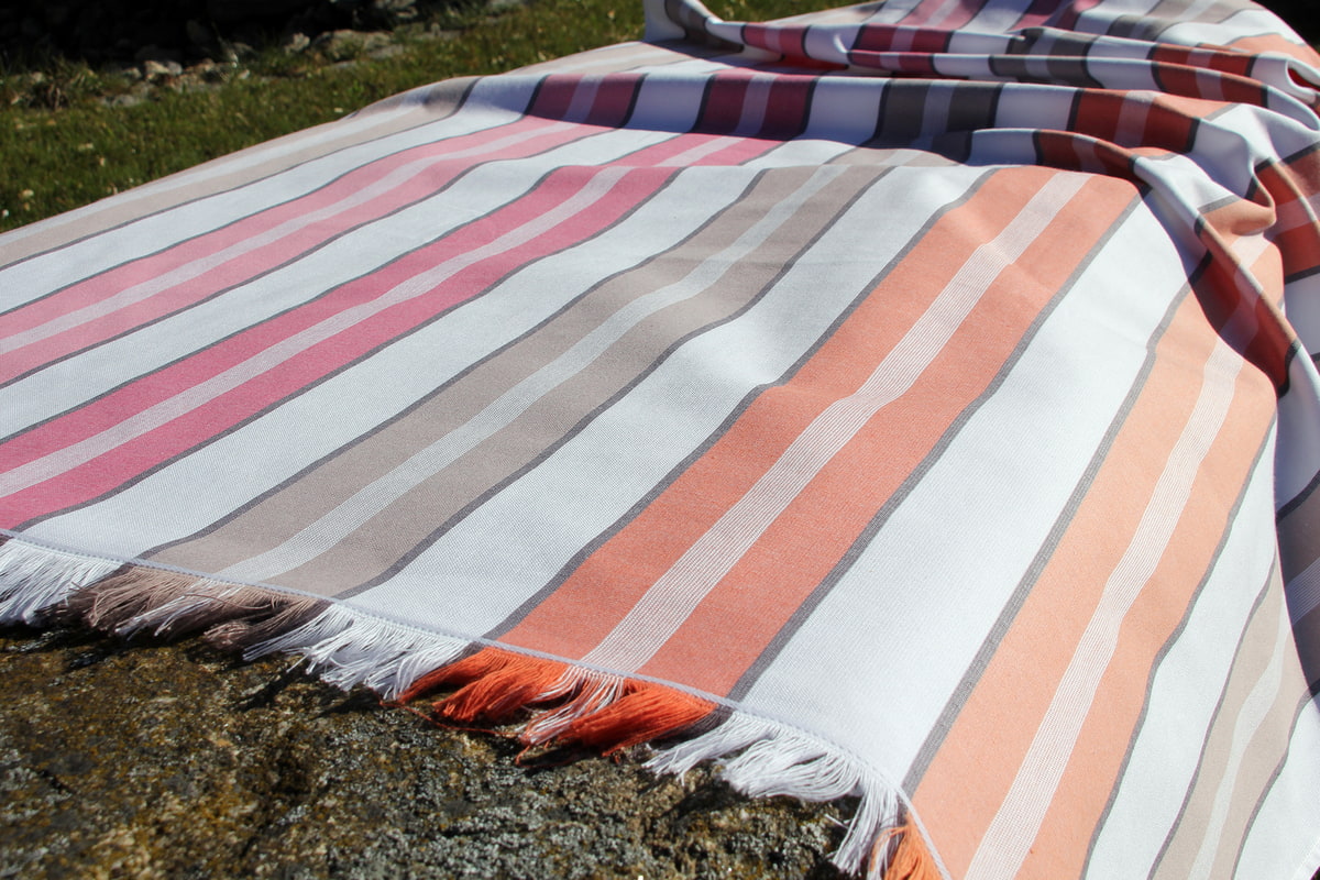 Strandtuch "Pesenbach" orange