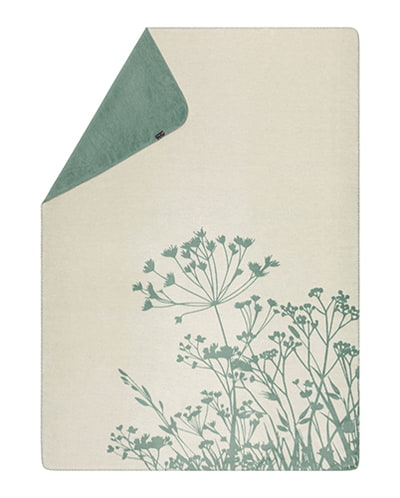 Kuscheldecke Bamboo "Gräser" salbei