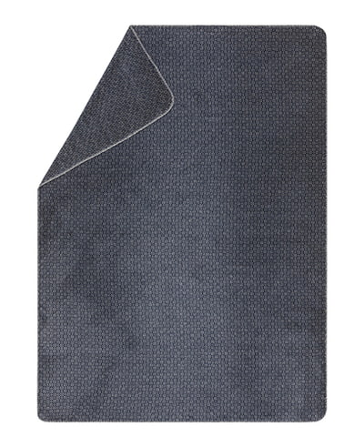 Kuscheldecke Bamboo "Faux" blau