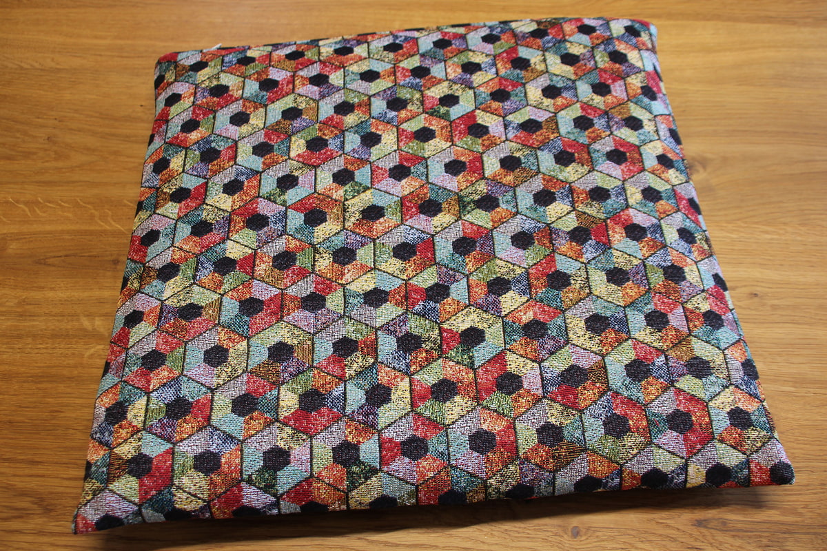 Bezug "Hexagono" für Sitzauflage