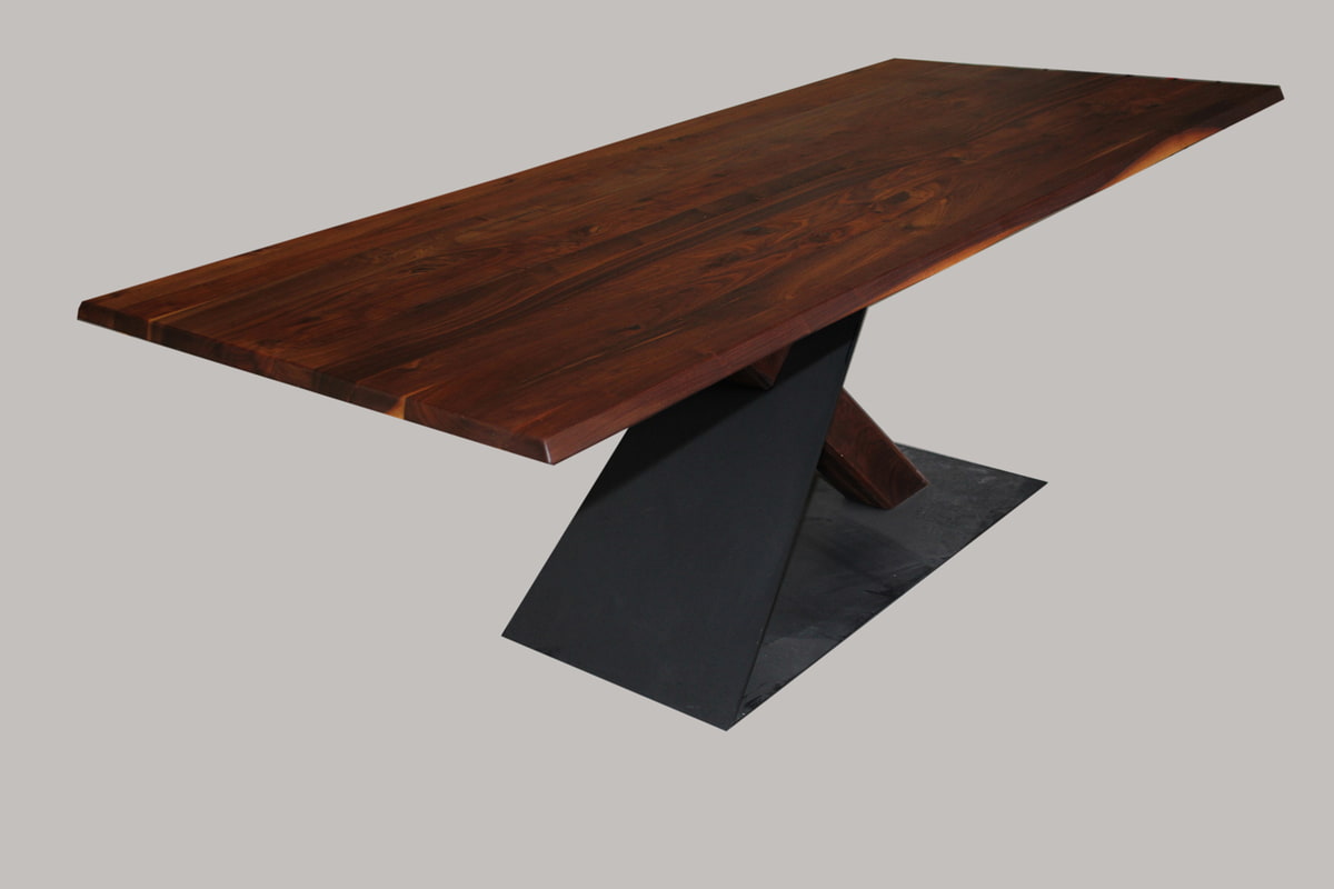 T 71 Säulenesstisch Zweigl Z34,  95/220cm