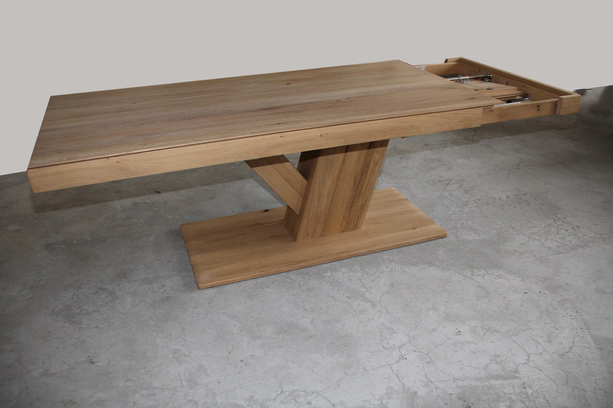 T  60  Säulenesstisch "Nyon" 95/190 cm