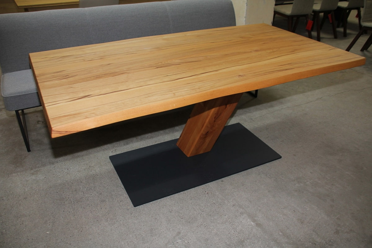 T 73 Säulenesstisch "Zweigl" 95/180 cm